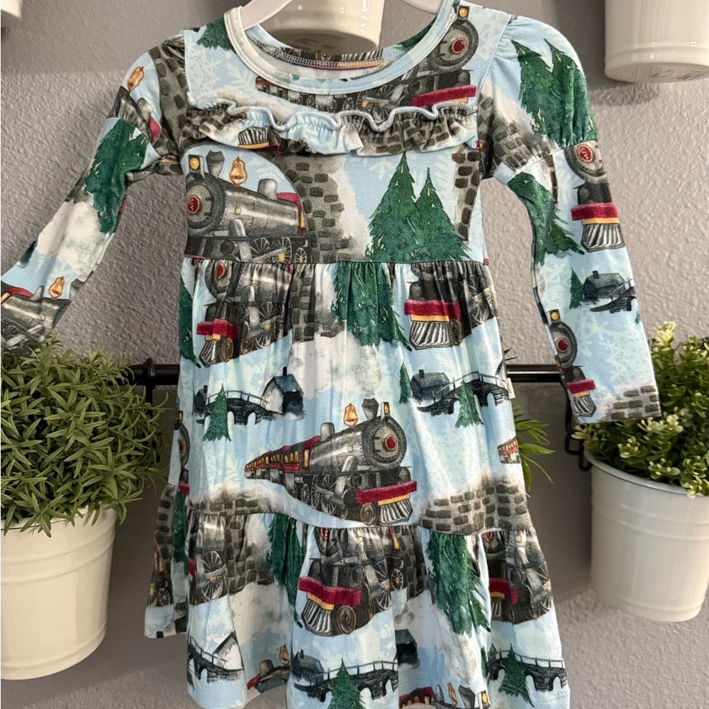Tiny Roots Dress/ Sleep Dress 12-18 months